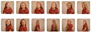 Maria as a child - click to enlarge